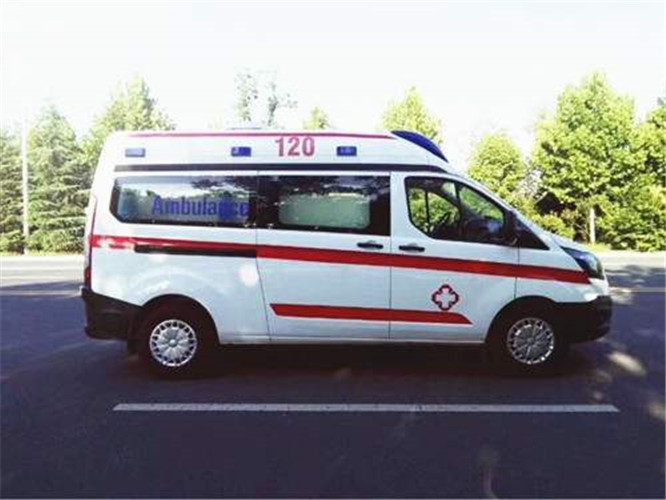 革吉救护车出租服务案例6