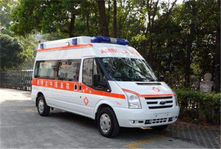 革吉救护车出租服务案例8